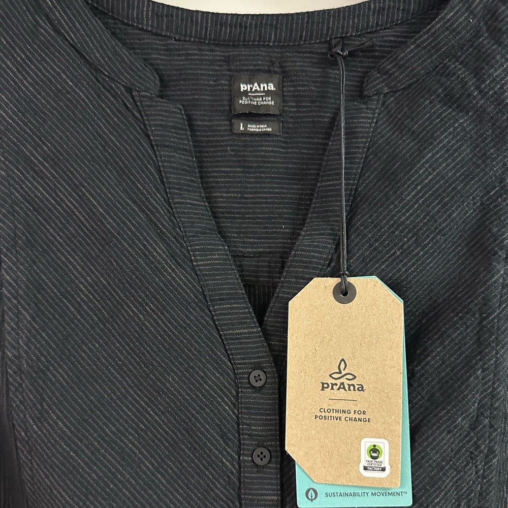 NWT PrAna Katya Tank Organic Cotton Size L - Picture 5 of 8